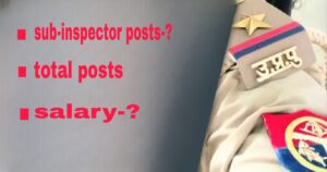 OSSC Excise Sub Inspector Recruitment2024 ! Apply Online various post