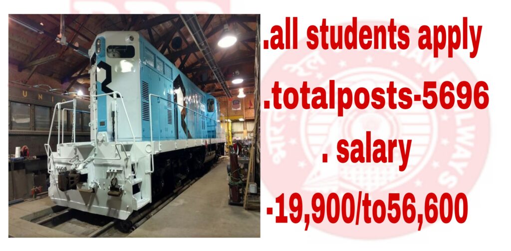 ALP RECRUITMENT RRB POST ! TOTAL POST 5696